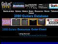 2000 Guitars Database: Guitar Closet